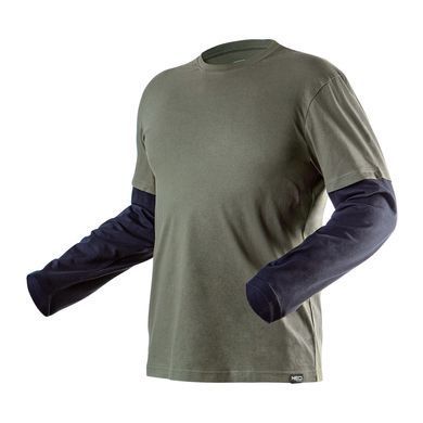 Футболка NEO CAMO olive с длинным рукавом, р. M(50), 100% хлопок