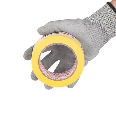 Стрічка малярська 48 мм, 40 м, жовта INTERTOOL DM-4840