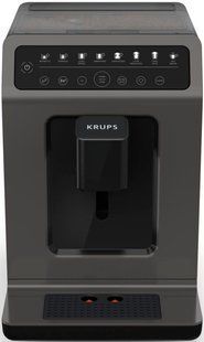 Кавомашина Krups Evidence Classic, 2.3л, зерно, автомат.капуч, дисплей, авторецептів -8, сенсор.керування, чорний