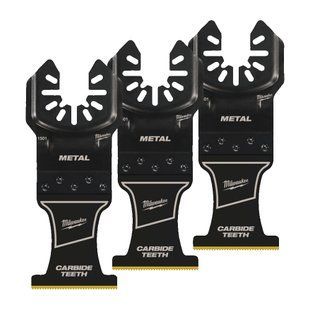 Полотно для мультитула Bi-Metal Carbide OPEN-LOK MILWAUKEE, 35х38мм, (3шт), (метал)
