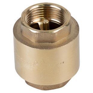 Клапан зворотний F3/4"&times;F3/4" (латунь) euro 205г AQUATICA (779652)