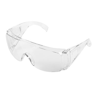 Очки защитные Neo Tools противооскольчатые, класс защиты F, оптический класс I, УФ-фильтр, прозрачный