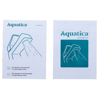 Смеситель MD &Oslash;40 для кухни гусак прямой 150мм на шпильке AQUATICA (MD-2B144C)