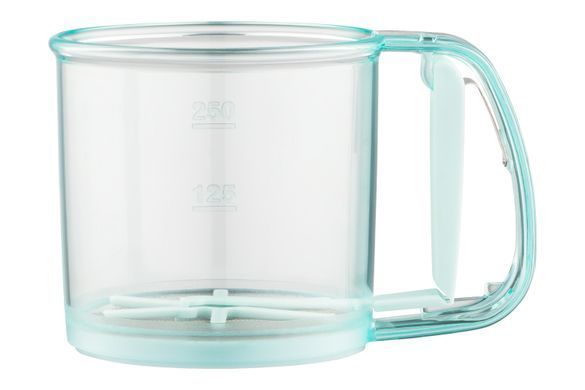 Кружка-сито Ardesto Fresh, 9.5см, пластик, блакитний