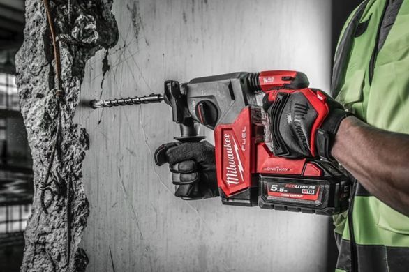 Перфоратор аккумуляторный SDS-PLUS MILWAUKEE, M18 ONEFH-0, 2,5Дж (каркас)
