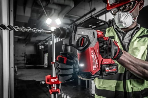 Перфоратор аккумуляторный SDS-PLUS MILWAUKEE, M18 ONEFH-0, 2,5Дж (каркас)