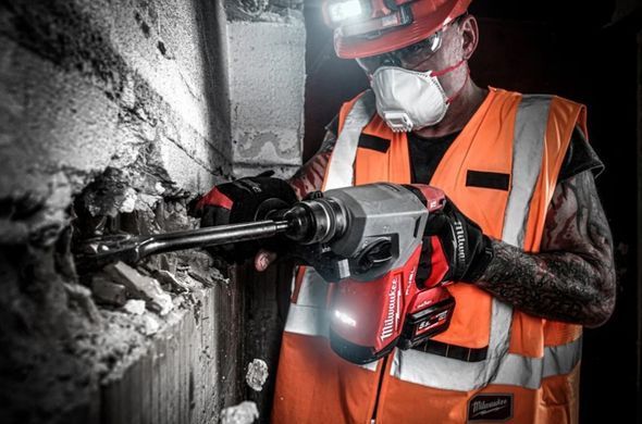 Перфоратор аккумуляторный SDS-PLUS MILWAUKEE, M18 ONEFH-0, 2,5Дж (каркас)