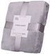 Плед Ardesto Flannel, 200х220см, сірий, 100% поліестер