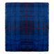 Плед ARDESTO Flannel 160х200см, 100% полиэстер, клеточка, синий