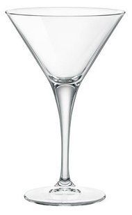 Набор бокалов Bormioli Rocco Bartender Martini для мартини, 240мл, h-182см, 6шт, стекло