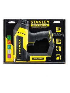 Степлер електричний STANLEY "Fatmax Multi-Tacker" скоби тип "G" (FMHT6-75934)