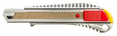 Нож TOPEX, сегментированное лезвие 18 мм, 155 мм, металлический корпус