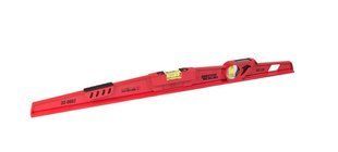 Уровень каменщика ударный MASTERTOOL 60 см с зеркальцем 2 капсулы 0.5 мм/м 33-0602