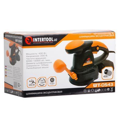 Шліфмашина ексцентрикова STORM INTERTOOL WT-0543