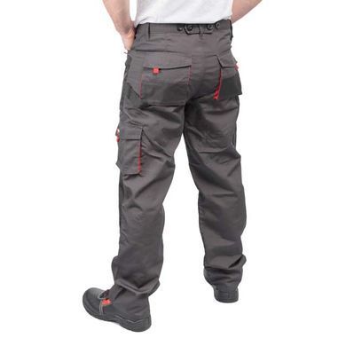 Брюки рабочие 80 % полиэстер, 20 % хлопок, плотность 260 г/м2, M INTERTOOL SP-3012