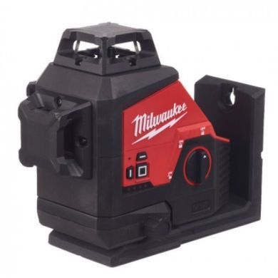 Нівелір лазерний 3D акумуляторний MILWAUKEE, M12 3PL-401C (360 градусів, зелений промінь) (зарядний пристрій С12 С, 1 акумулятор