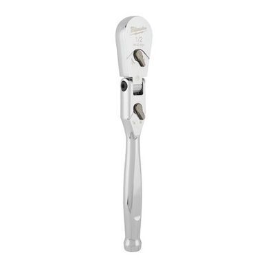 Трещотка хромированная шарнирная для головок 1/2'' MILWAUKEE, 286мм
