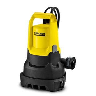 Насос дренажний для брудної води Karcher SP 5 Dual, 500 Вт, 9.5 куб/година, висота подачі 7м, занурення 7 м, 5.57 кг