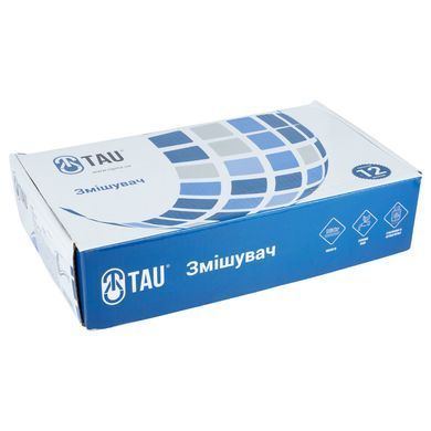 Смеситель TN &Oslash;35 для кухни гусак прямой 150мм на шпильке TAU (TN-2B142C)