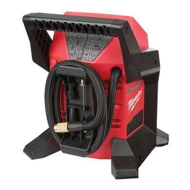 Компрессор воздушный автомобильный аккумуляторный MILWAUKEE, M12 Bl-O (каркас, картонная упаковка)