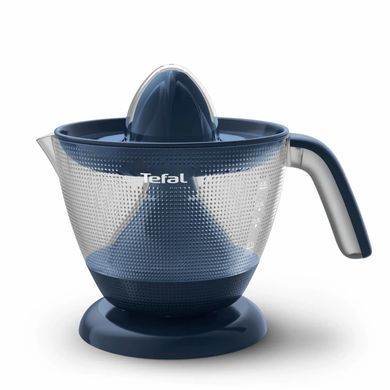 Соковыжималка Tefal Morning Blue цитрус-пресс 25Вт, чаша-0.8л, пластик, синий