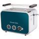 Тостер Russell Hobbs Distinctions 2-Slice, 1670Вт, пластик, підігрів, розморозка, синій
