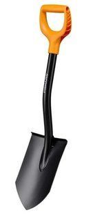 Лопата штыковая укороченная Fiskars Solid, 80 см, 1.35кг (замена 1014809)