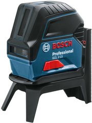 Нивелир лазерный Bosch GCL 2-15+RM1, точность ± 0.3 мм/м, до 15 м, 0.5 кг