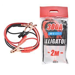 Провода-прикуриватели Alligator 300А, 2м