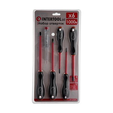 Набір викруток 6 од. INTERTOOL VT-2107
