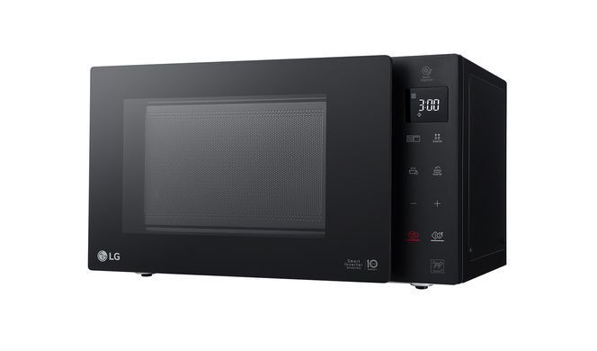 Микроволновая печь LG, 23л, электрон. управление, 1000Вт, гриль, дисплей, черный