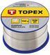 Припой оловянный TOPEX, Sn60Pb40, флюс SW21, проволока 1.5 мм, 100 г