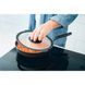 Сотейник Fiskars Functional Form, 26см, 3.2л, покрытие Hardtec Superior, алюм., индукция, с крышкой, черный