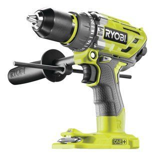 Шуруповерт-дриль Ryobi ONE+ R18PD7-0, 18В, ударний, безщітковий 85Нм (без АКБ та ЗП)