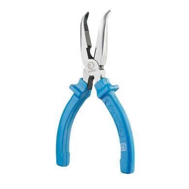 Длинногубцы изогнутые 160мм INTERTOOL HT-0124