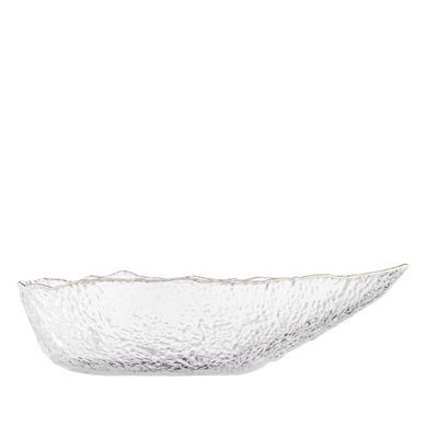 Салатник Ardesto Leaf, 21.5см, стекло, прозрачный