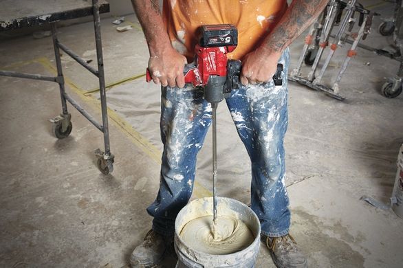 Миксер строительный аккумуляторный MILWAUKEE, M18 FPM-0X (каркас, HDкейс)