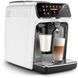 Кавомашина Philips Series 4300, 1.8л, зерно+мелена, автомат.капуч, аторец.-8, білий