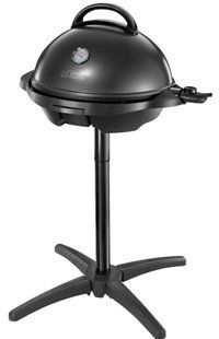 Гриль Russell Hobbs барбекю Indoor Outdoor 2400Вт, темп. режимов-5, диаметр-43.5см, съемные пластины, металл, черный