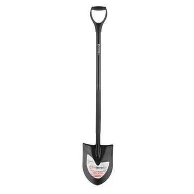 Лопата штикова, металева ручка 198х288х1200 мм INTERTOOL FT-2011