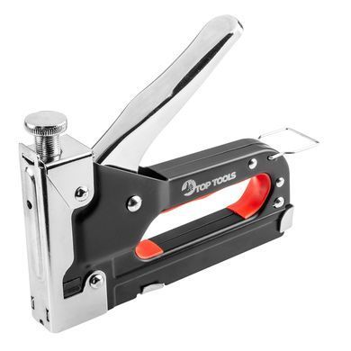 Степлер Top Tools, 6-14 мм, тип скоб J/53, регулировка забивания скоб