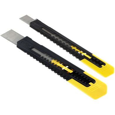 Набор из 2-х ножей с 9мм и 18мм сегментированным выдвижным лезвием (STHT10202-0)