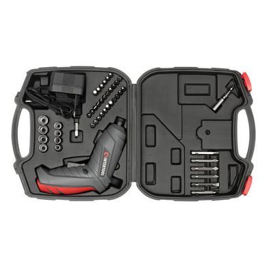 Викрутка акумуляторна 3.6 В у кейсі INTERTOOL DT-0302