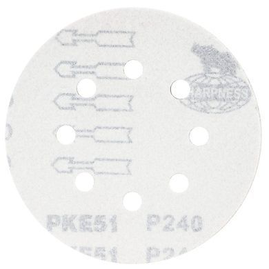 Шліфувальний круг 8 отворів &Oslash;125мм P240 (10шт) SIGMA (9122711)