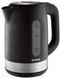 Електрочайник Tefal, 1,7л, Strix, пластик, чорний+нерж
