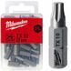Біта SHOCKWAVE MILWAUKEE, TX10, 25мм, (25шт)