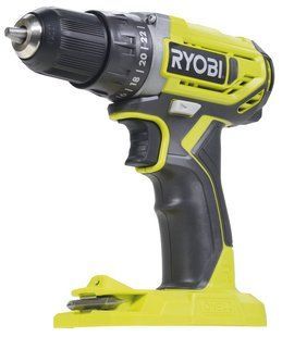 Шуруповерт-дриль Ryobi ONE+ R18DD2-0, 18В, 40 Нм, 2-шв. (без АКБ та ЗП)