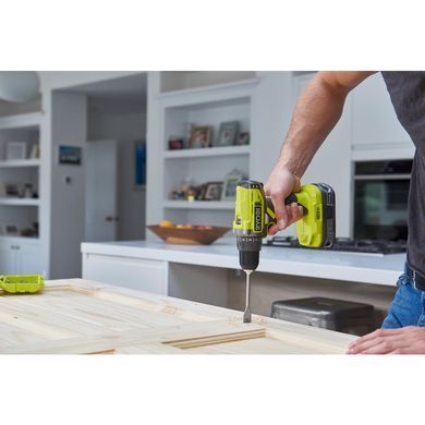 Шуруповерт-дриль Ryobi ONE+ R18DD2-0, 18В, 40 Нм, 2-шв. (без АКБ та ЗП)