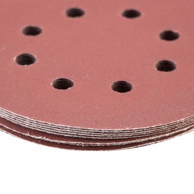 Шлифовальный круг 8 отверстий &Oslash;125мм P320 (10шт) SIGMA (9122731)