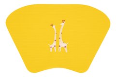 Килимок сервірувальний Ardesto дитячий 30*45 см, Yellow